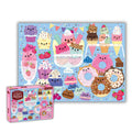 Mudpuppy Cat Cafe 60 Piece Scratch & Sniff Puzzle – Scented Jigsaw with Shaped Pieces