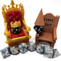MunnyGrubbers Dice Jail Combo A – 5-Piece Punishment & Reward Set with Random D20 Dice