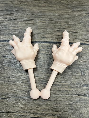 Munnygrubbers Tiny Hands with Sticks – Creepy Hand Puppet for Halloween Pranks & Social Media