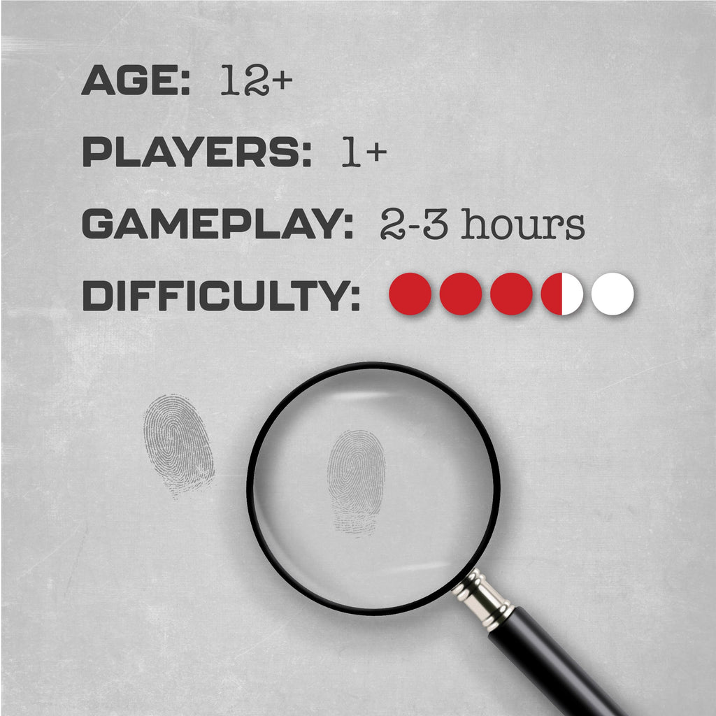 Murder at the White House: Cold Case Murder Mystery Game for Adults – 37 Evidence Pieces, 150 Min, 1-10 Players