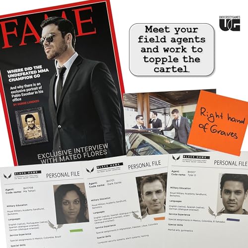 Murder Mystery Party Case Files: Mission Black Hawk – Live Cyber Heist Game for 1+ Players, Ages 14+