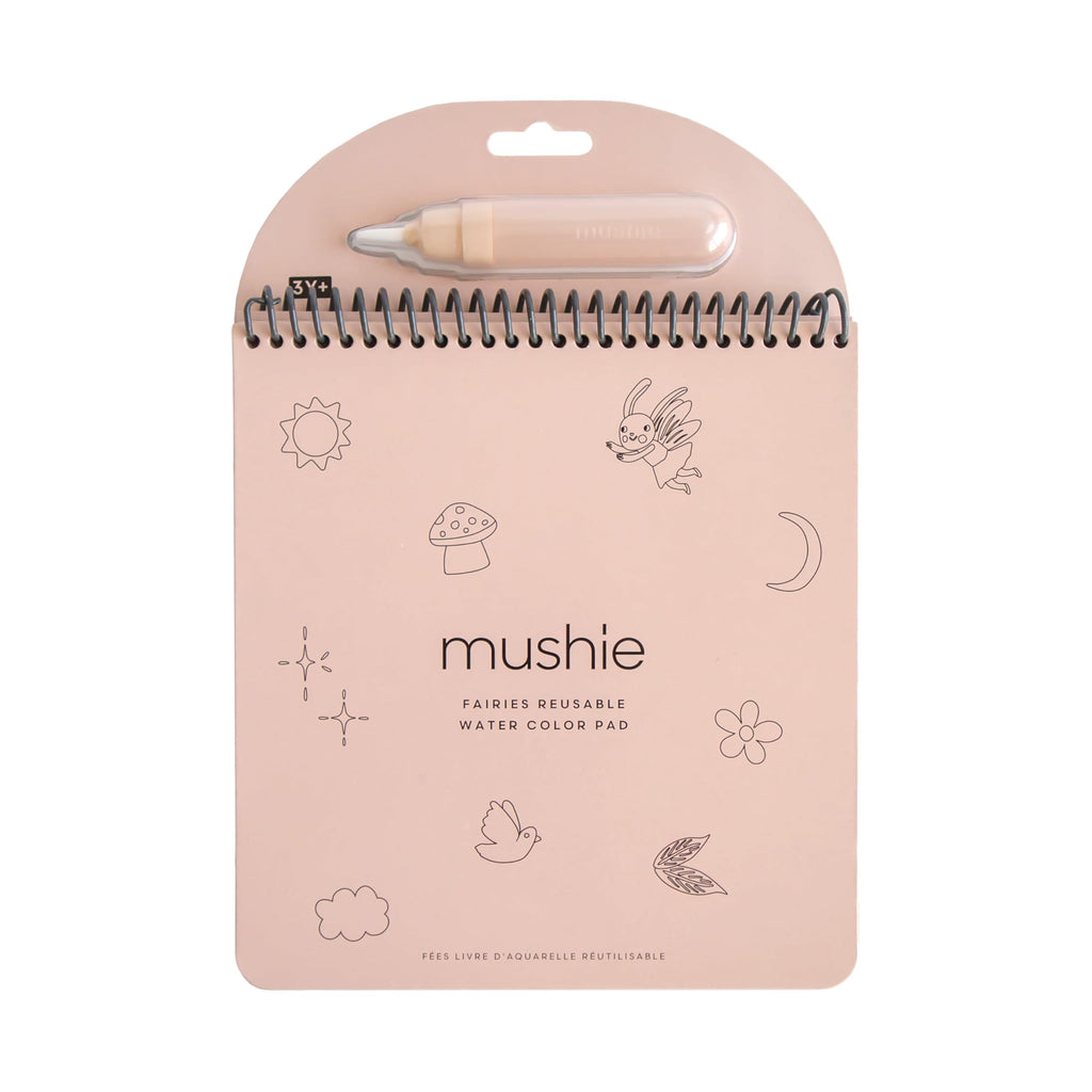 mushie Fairies Reusable Water Color Pad – Mess-Free Fairy Tale Activity for Toddlers
