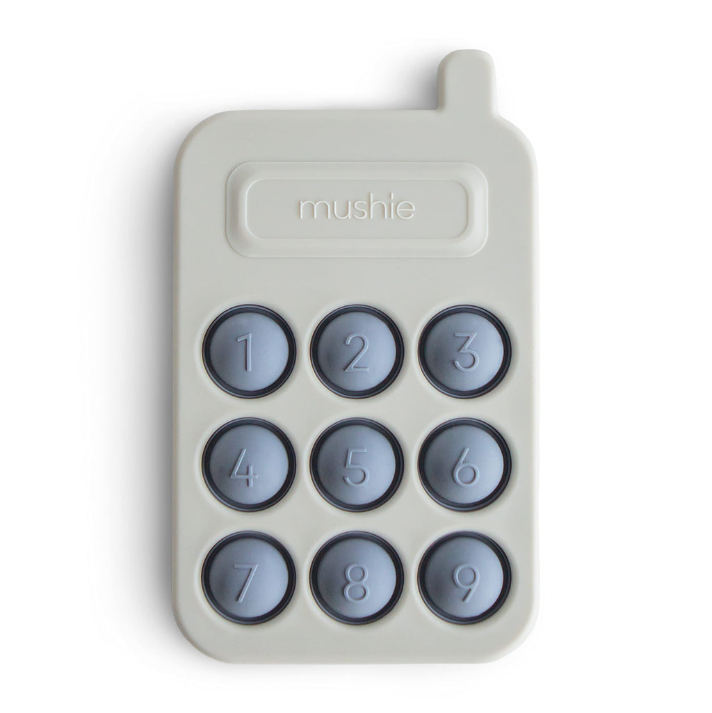 mushie Phone Press Toy (Tradewinds) – Baby Sensory Popping Fidget Toy
