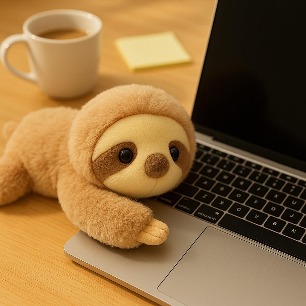 Mushymallow Plush Sloth – Soft Weighted Stuffed Animal with Light Scent