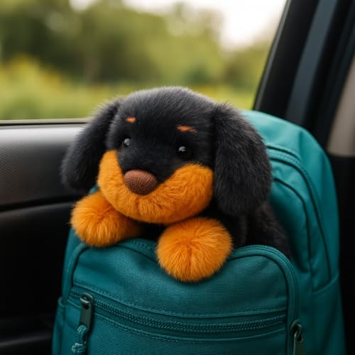 Mushymallow Weighted Plush Dachshund - Soft Stuffed Animal with Calming Scent, Cute Gift for Kids and Adults