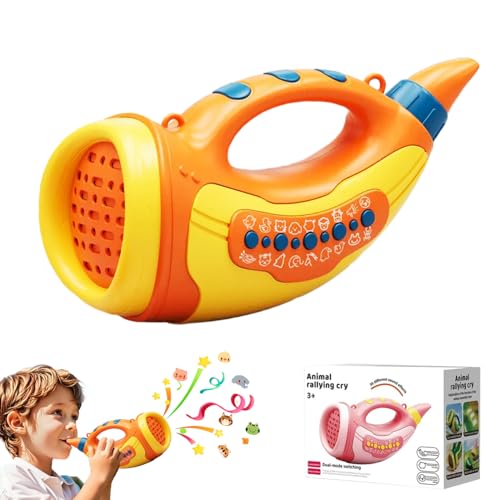 Music Animal Caller Toy with 30 Sounds & Lights – Birthday Gift for 3 Year Old Boy Girl