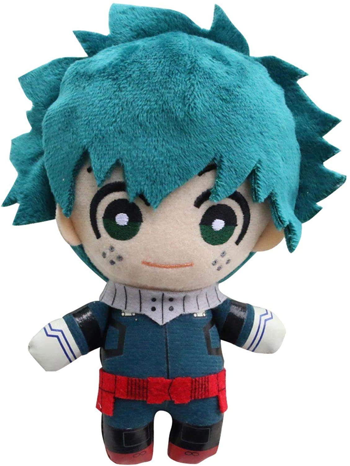 My Hero Academia Plush Keychain – 5.9" Green Hero Cosplay Stuffed Toy, Machine Washable