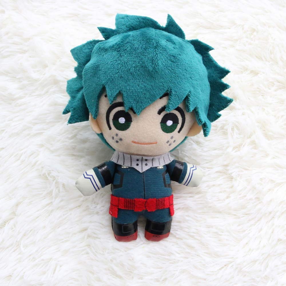 My Hero Academia Plush Keychain – 5.9" Green Hero Cosplay Stuffed Toy, Machine Washable