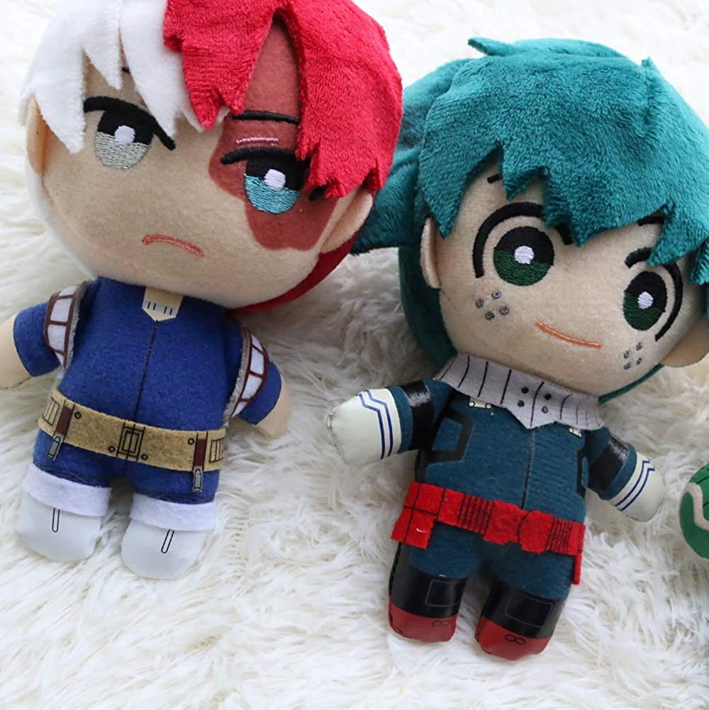 My Hero Academia Red Plush Keychain – 5.9" Super Soft Stuffed Toy Doll by Groydbna