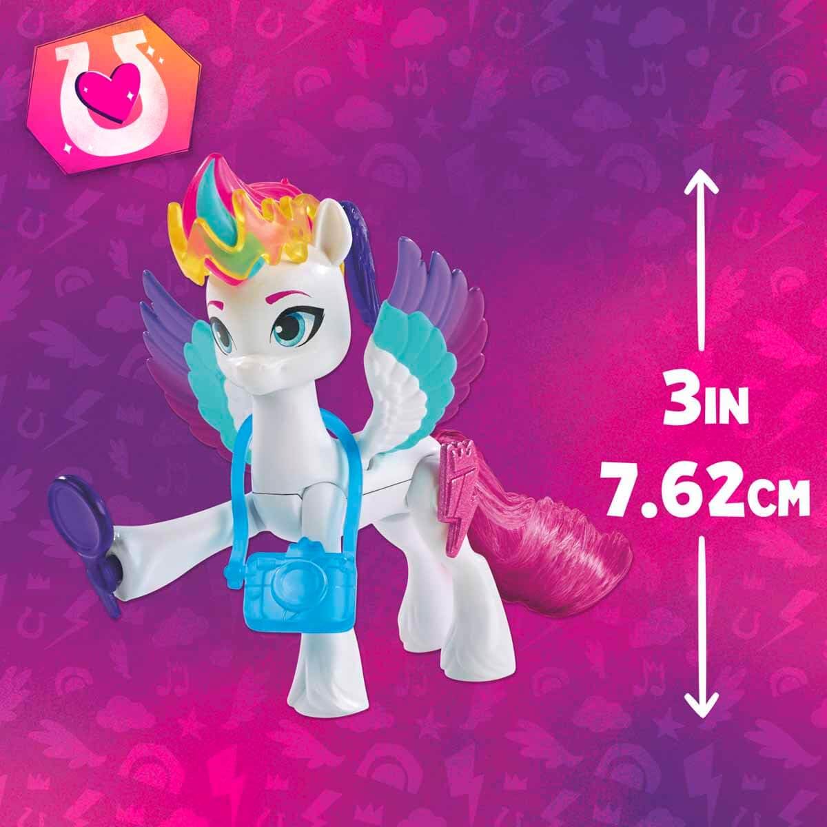 My Little Pony Make Your Mark Zipp Storm 3-Inch Figure with Cutie Mark Charm and Accessories
