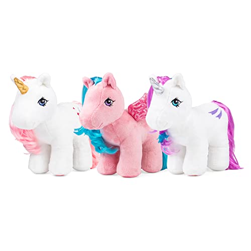 My Little Pony Moondancer Plush - 40th Anniversary Retro Unicorn Stuffed Toy, Ages 3+