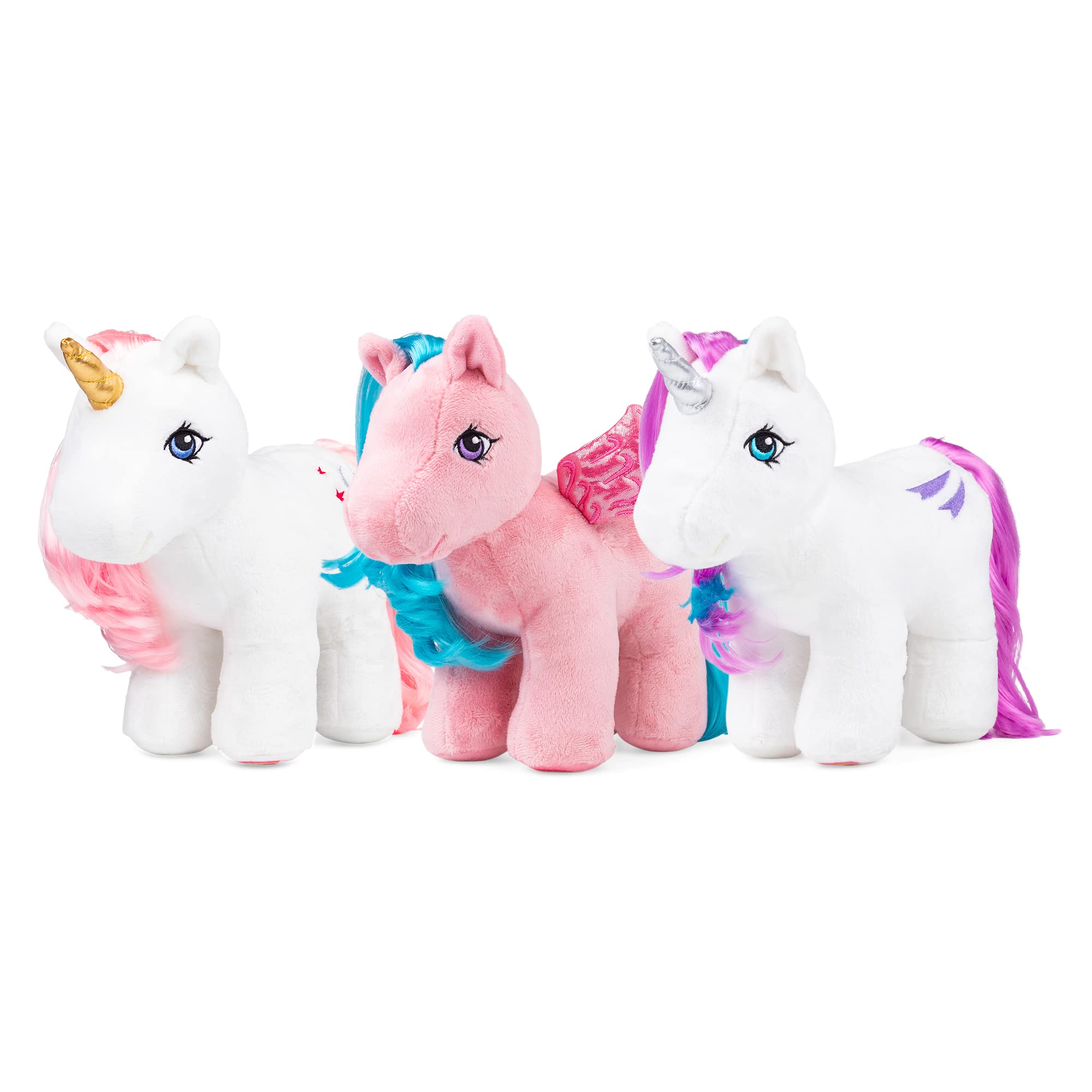 My Little Pony Moondancer Plush - 40th Anniversary Retro Unicorn Stuffed Toy, Ages 3+