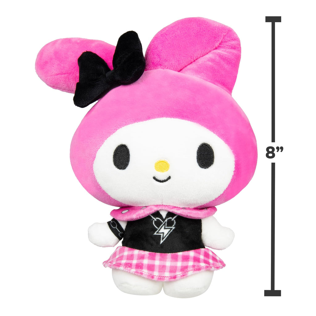 My Melody Punks Plush (8 inch) – Jazwares Hello Kitty and Friends Series 2