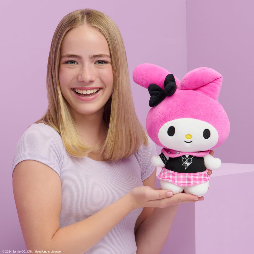 My Melody Punks Plush (8 inch) – Jazwares Hello Kitty and Friends Series 2