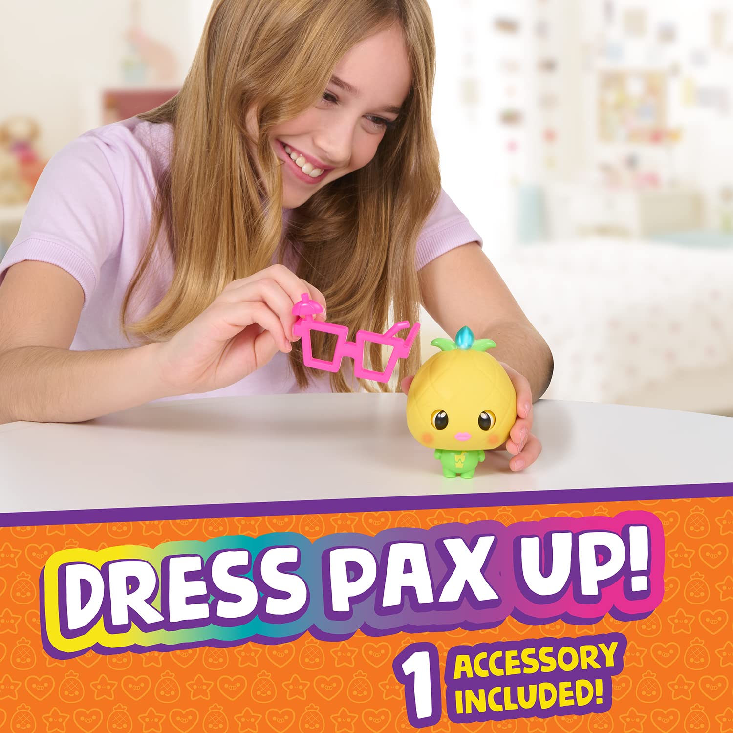 My Squishy Little Pax the Pineapple - Interactive Scented Doll with 50+ Reactions