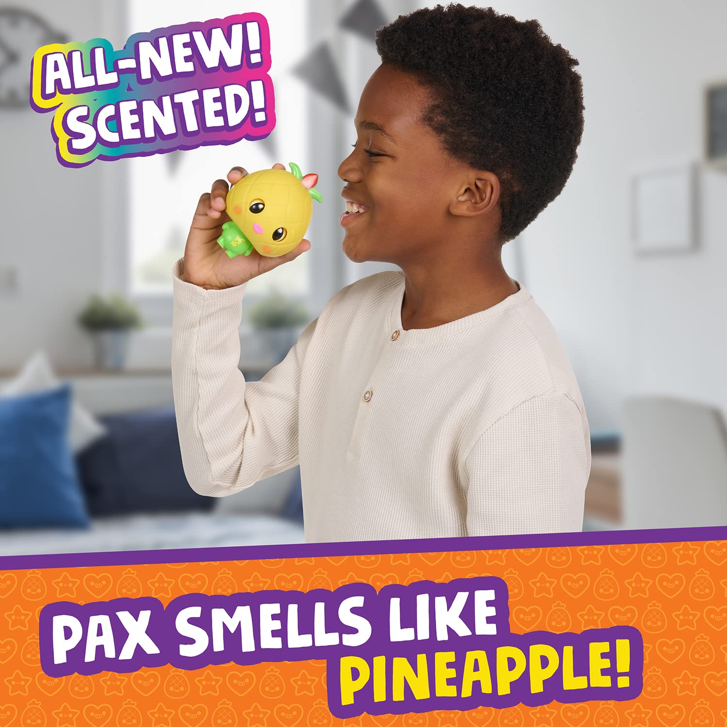 My Squishy Little Pax the Pineapple - Interactive Scented Doll with 50+ Reactions