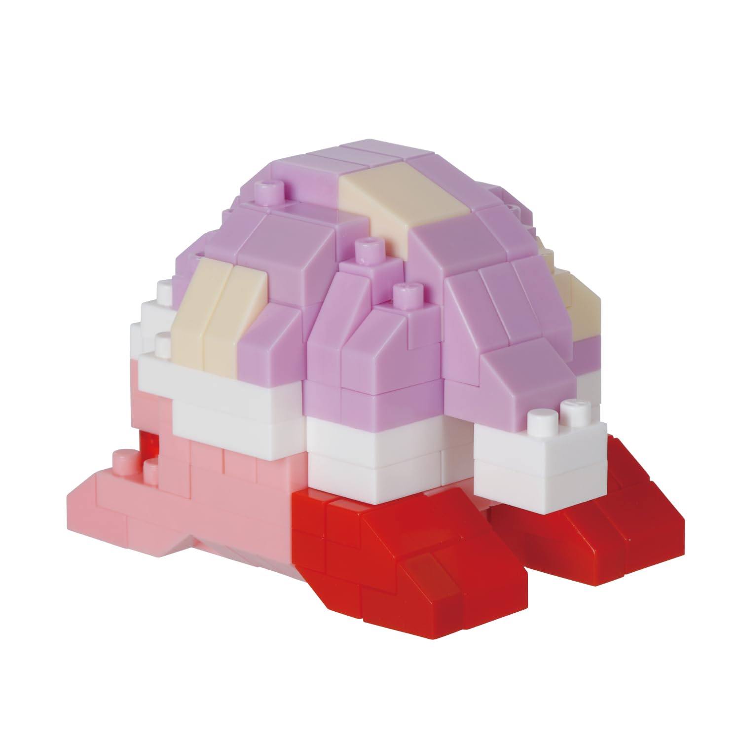 nanoblock Kirby Sleeping Kirby Character Collection Building Kit – 160 Piece Micro Building Block Set