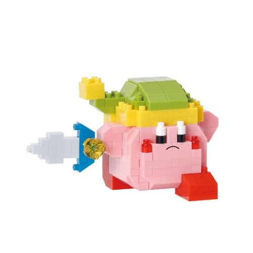 nanoblock Kirby Sword Building Kit – 210 Pieces, 1.65 Inch, Difficulty Level 2