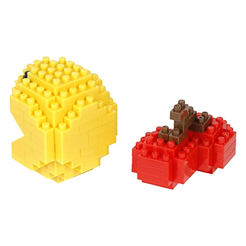nanoblock PAC-Man & Cherry Building Kit - 150 Piece Micro Block Set for Ages 8+