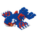 nanoblock Pokémon Kyogre Building Kit – 260 Pieces, 2.9" Tall, Level 3 Difficulty