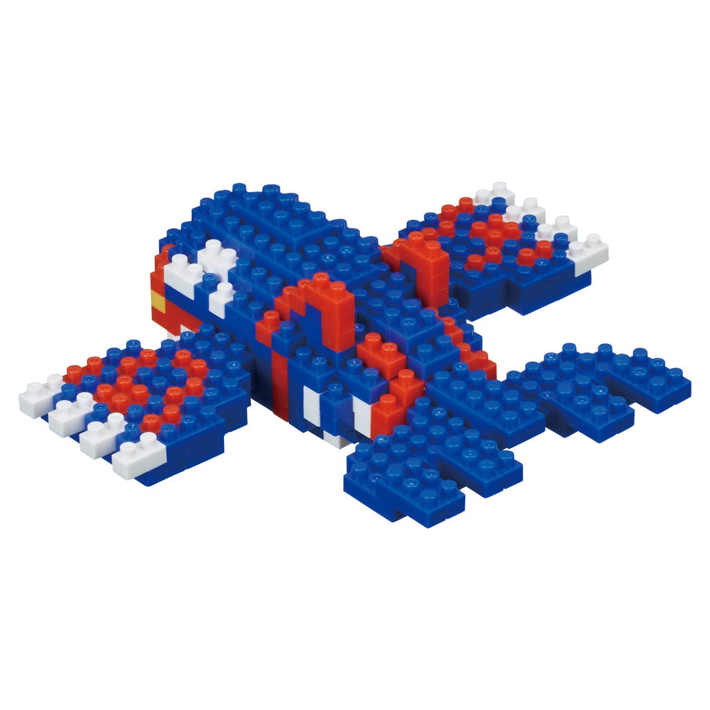 nanoblock Pokémon Kyogre Building Kit – 260 Pieces, 2.9" Tall, Level 3 Difficulty