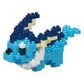 Nanoblock Pokémon Vaporeon Building Kit – 130 Pieces, Level 2, Officially Licensed