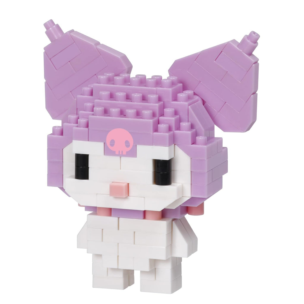 nanoblock Sanrio Kuromi Character Collection Building Kit – 160 Pieces, Level 2 Difficulty