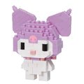 nanoblock Sanrio Kuromi Character Collection Building Kit – 160 Pieces, Level 2 Difficulty