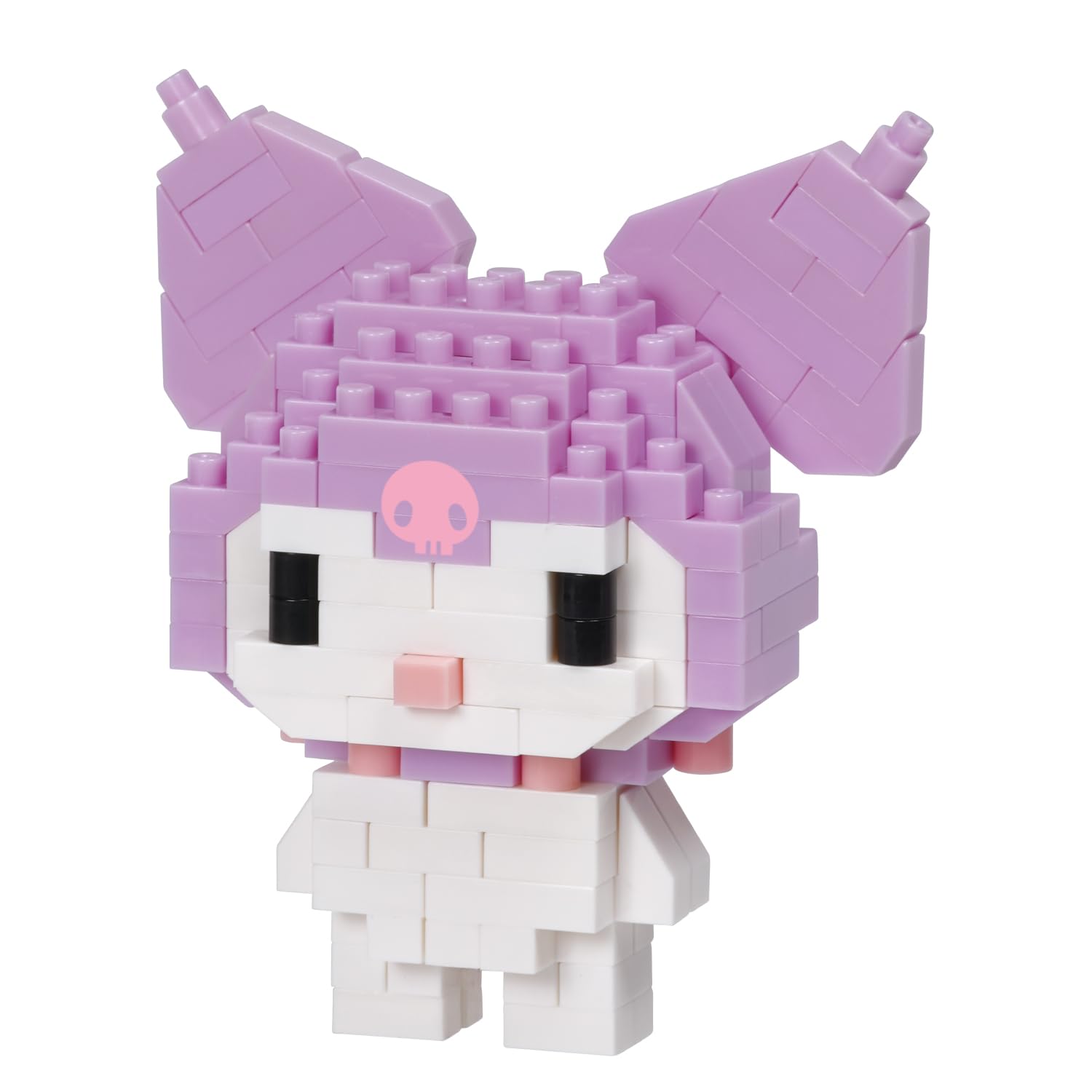 nanoblock Sanrio Kuromi Character Collection Building Kit – 160 Pieces, Level 2 Difficulty
