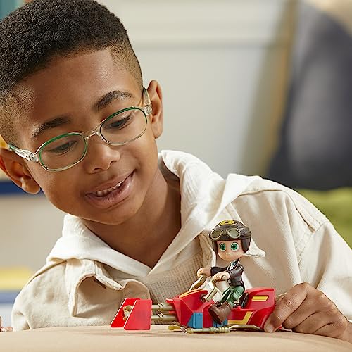 Nash Durango Figure & Speeder Bike – 4-Inch Young Jedi Adventures Toy Set by Hasbro