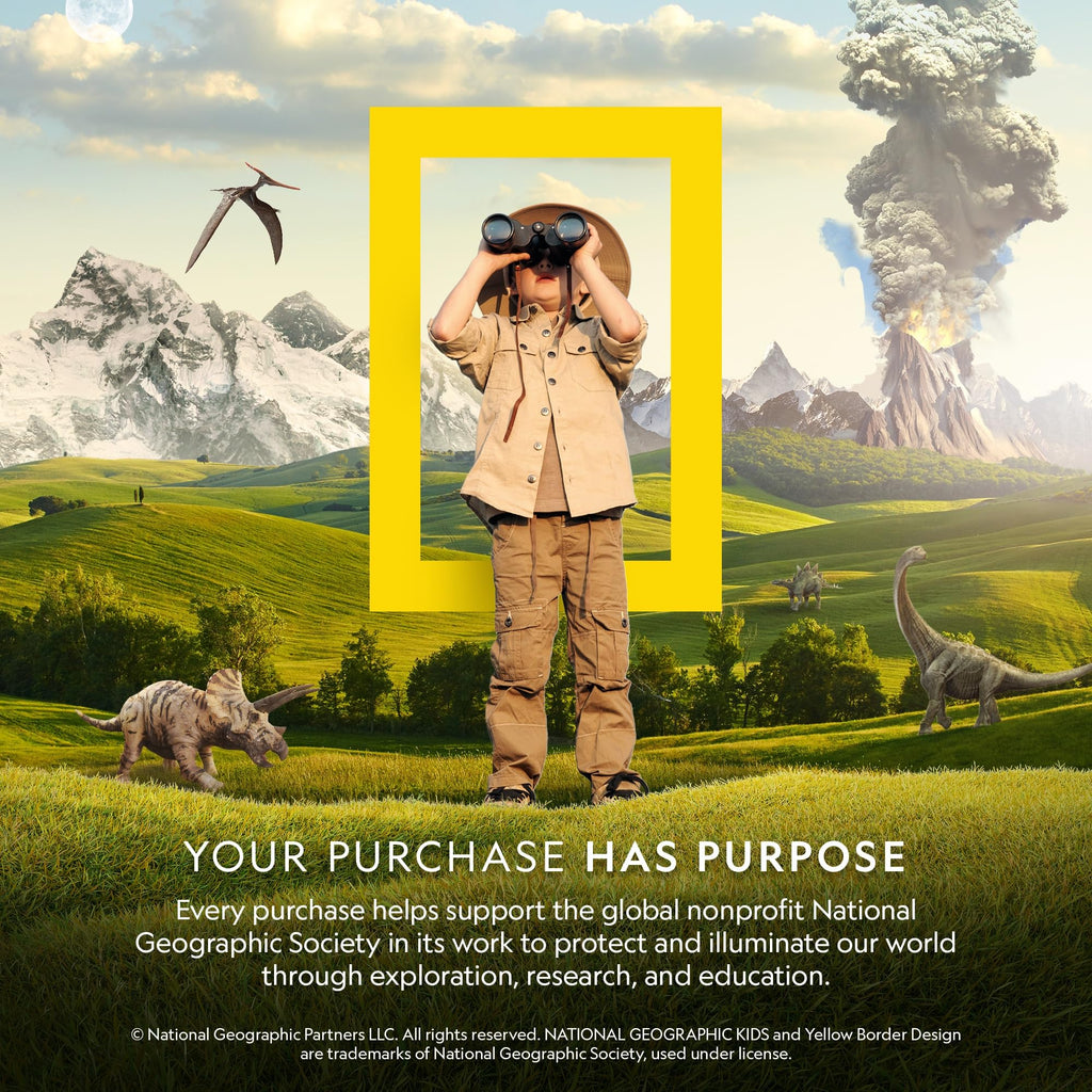National Geographic Mosaic Kit – Create 3 Glass Tile Art Projects with Templates, Plaster & Hanging Cords for Ages 8+
