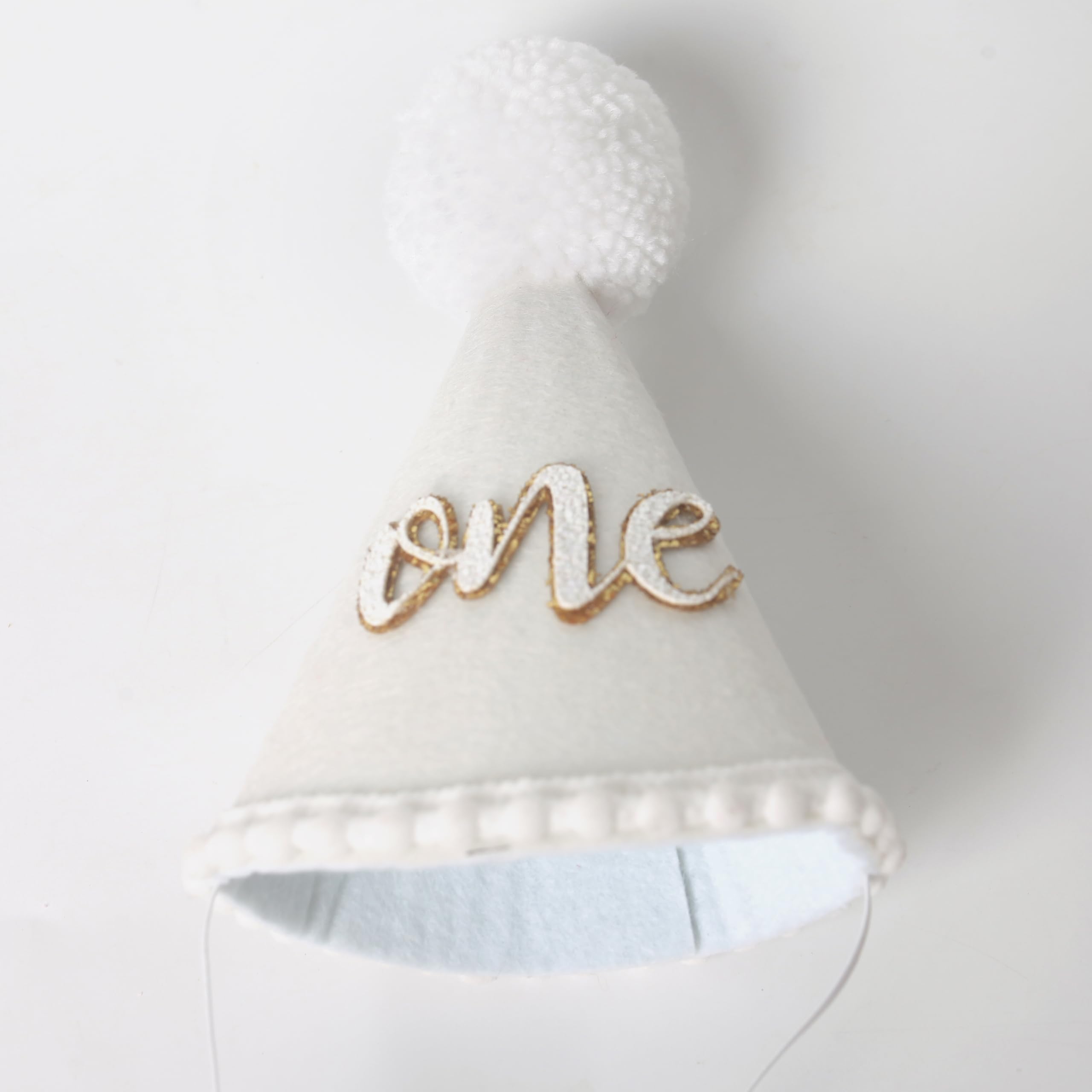Natural Boho First Birthday Hat – Boho Crown for Cake Smash Photo Props