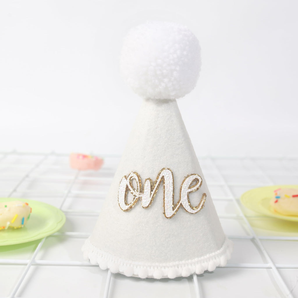 Natural Boho First Birthday Hat – Boho Crown for Cake Smash Photo Props