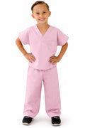 Natural Uniforms Children's Scrub Set - Soft Touch Pink 12/14 Role Play Costume