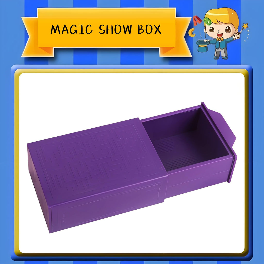 NBZOSENG Magic Trick Drawer Box – Hidden Lever Illusion Prop for Vanishing and Appearing Acts