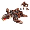 Neomoner Ocean Animal Building Blocks – Sea Turtle 222-Piece 2-in-1 Mecha Building Set for Kids Ages 6 and Up