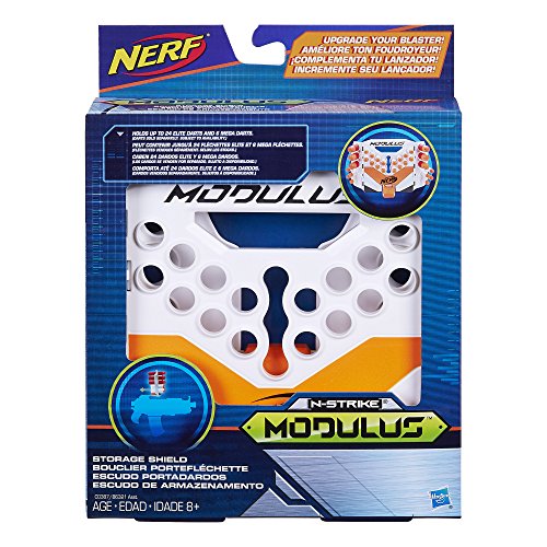 Nerf Modulus Storage Shield – Dart Storage & Shield Attachment for Modulus Blasters