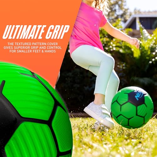 NERF Proshot Mini Foam Soccer Ball – 7-Inch Soft Foam Ball for Toddlers & Kids