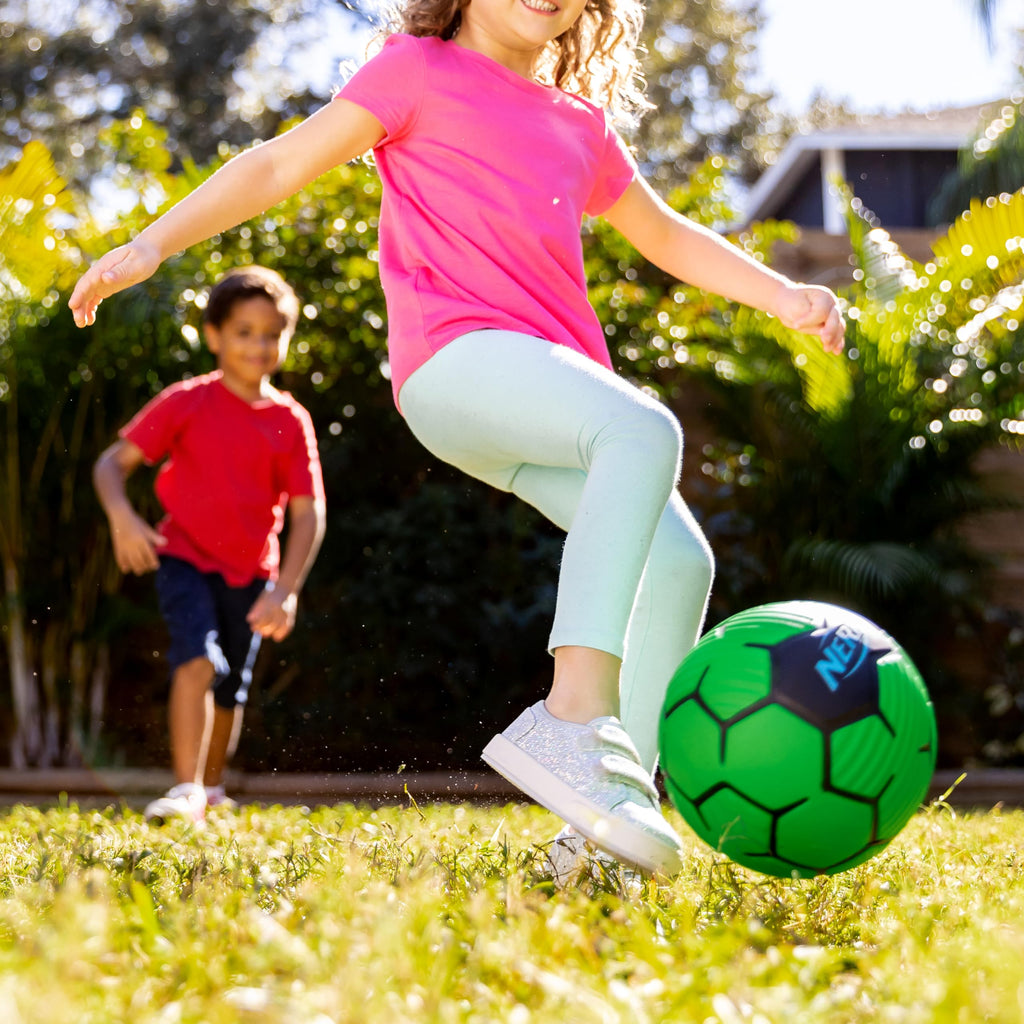 NERF Proshot Mini Foam Soccer Ball – 7-Inch Soft Foam Ball for Toddlers & Kids