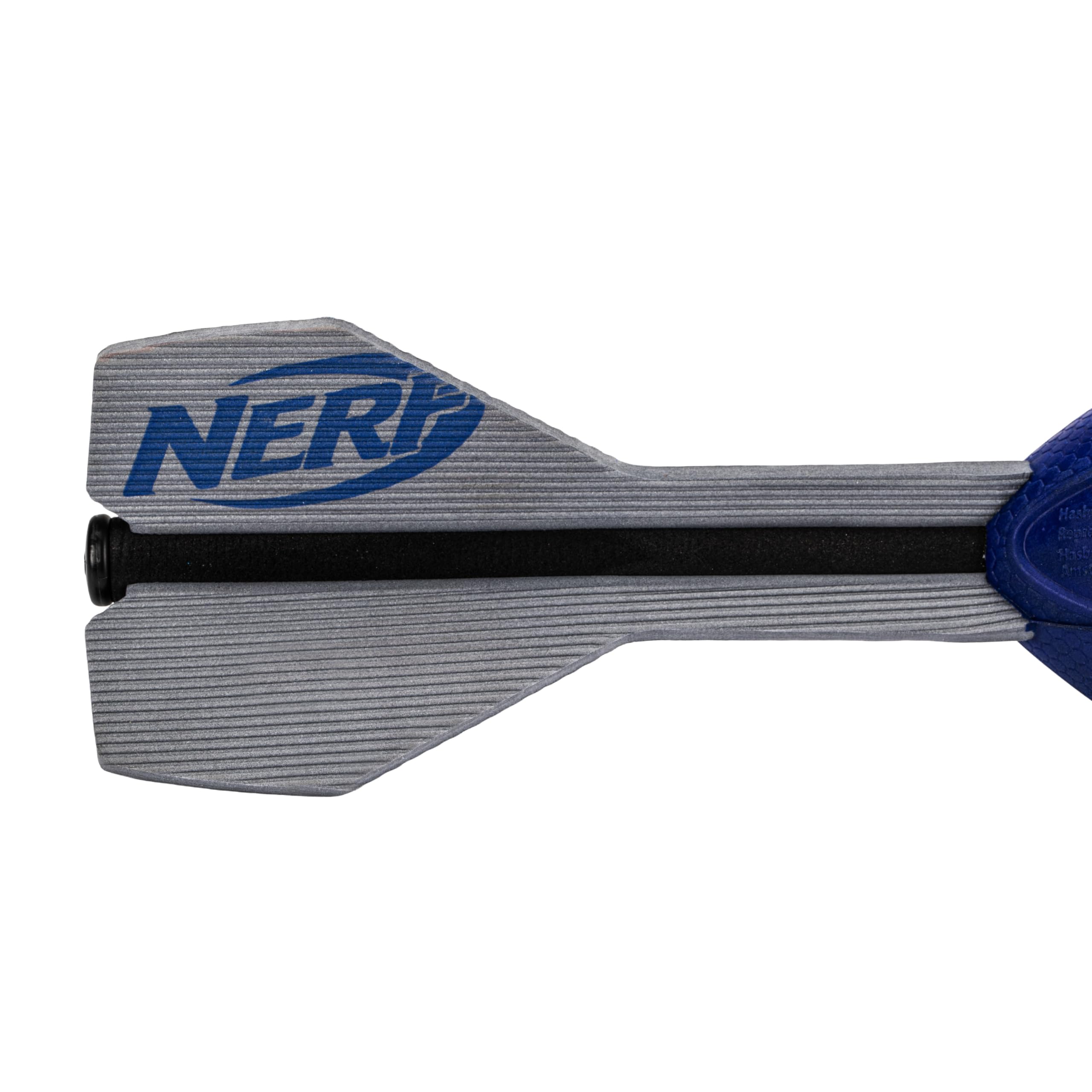 Nerf Vortex Aero Howler Foam Football – Blue Soft Foam Ball with Whistling Sound for Long-Distance Passes