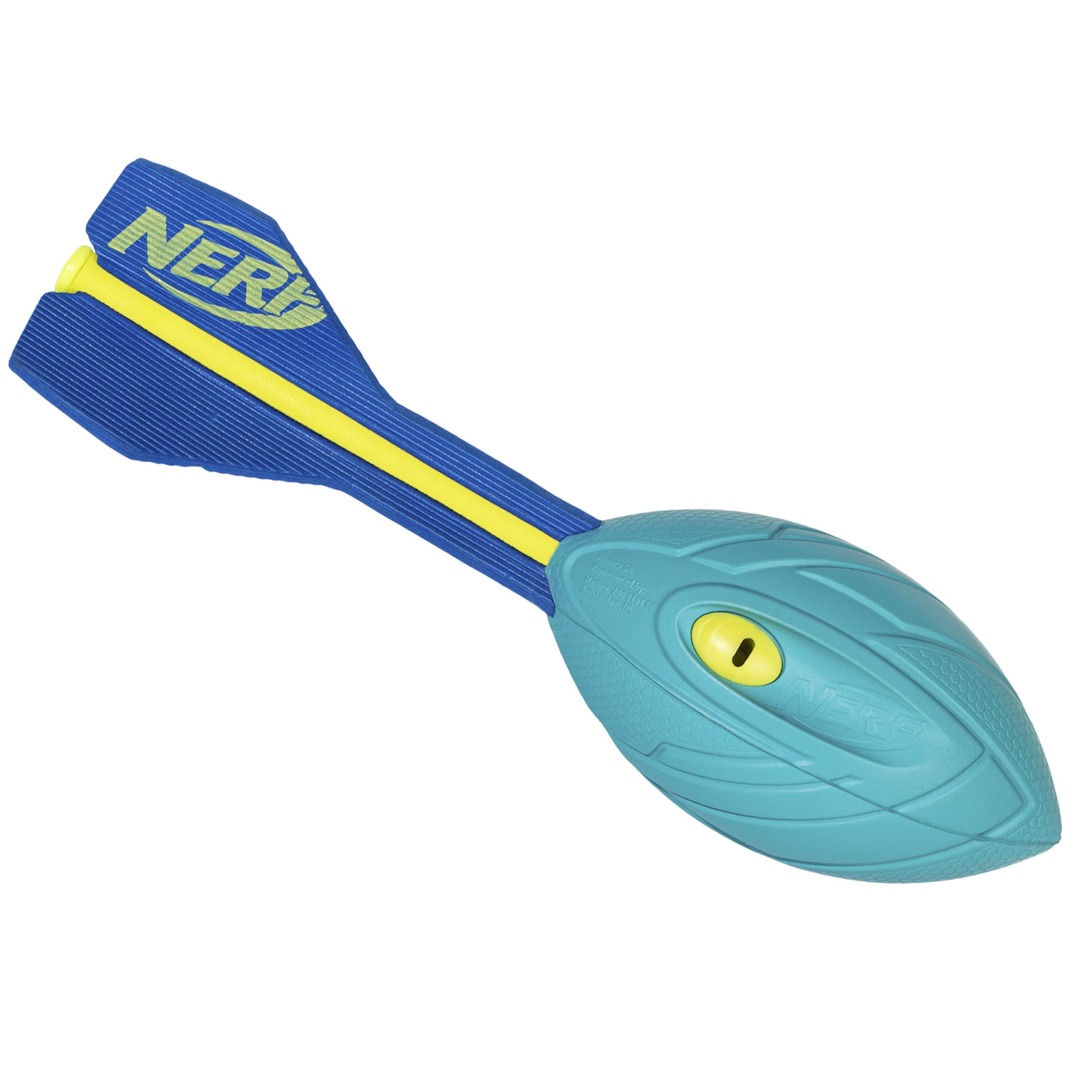 Nerf Vortex Aero Howler Neon Foam Football – Whistling Long-Distance Passes with Easy Grip, Indoor & Outdoor Play (Amazon Exclusive)