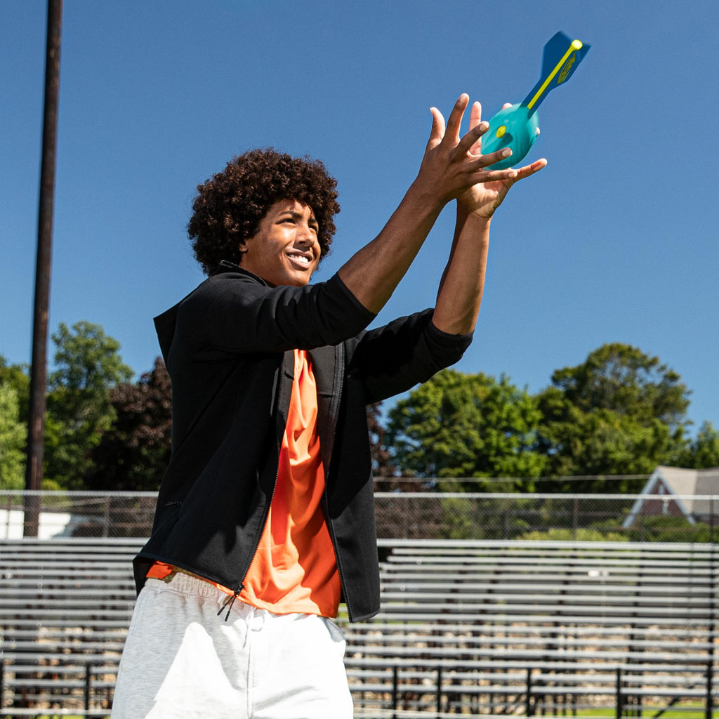 Nerf Vortex Aero Howler Neon Foam Football – Whistling Long-Distance Passes with Easy Grip, Indoor & Outdoor Play (Amazon Exclusive)