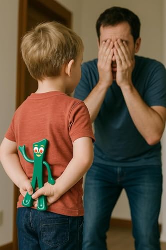 NJ Croce 6-Inch Gumby Bendable Figure - Classic Vintage Toy, Safe for Kids, Collectible