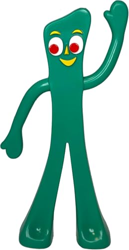 NJ Croce 6-Inch Gumby Bendable Figure - Classic Vintage Toy, Safe for Kids, Collectible