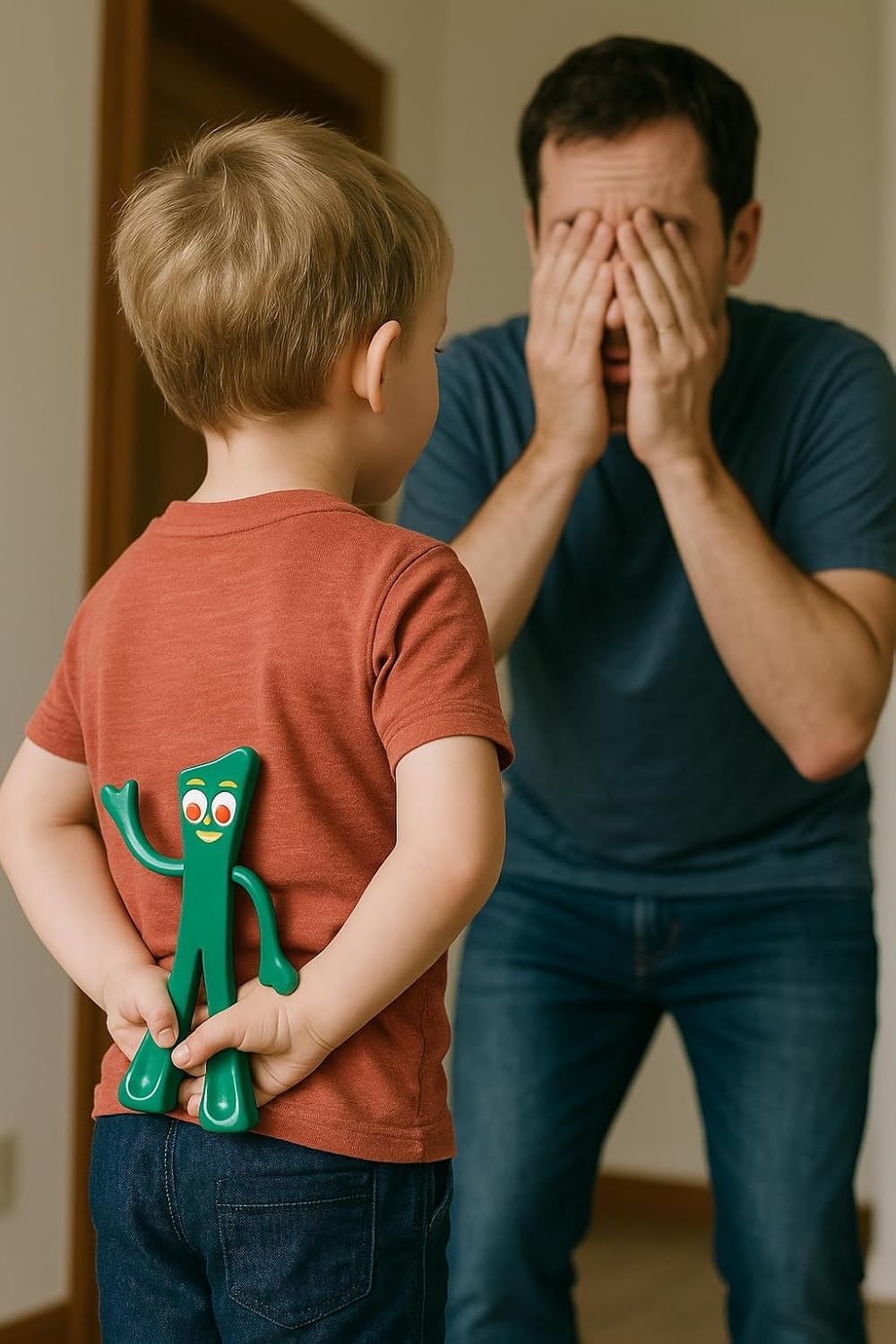 NJ Croce Gumby 6-Inch Bendable Figure – Classic Retro Toy for Ages 3+