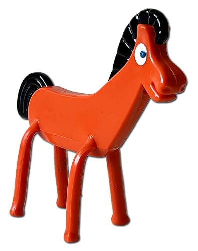 NJ Croce Pokey 5-Inch Bendable Figure – Gumby's Pony, Retro Toy Ages 3+