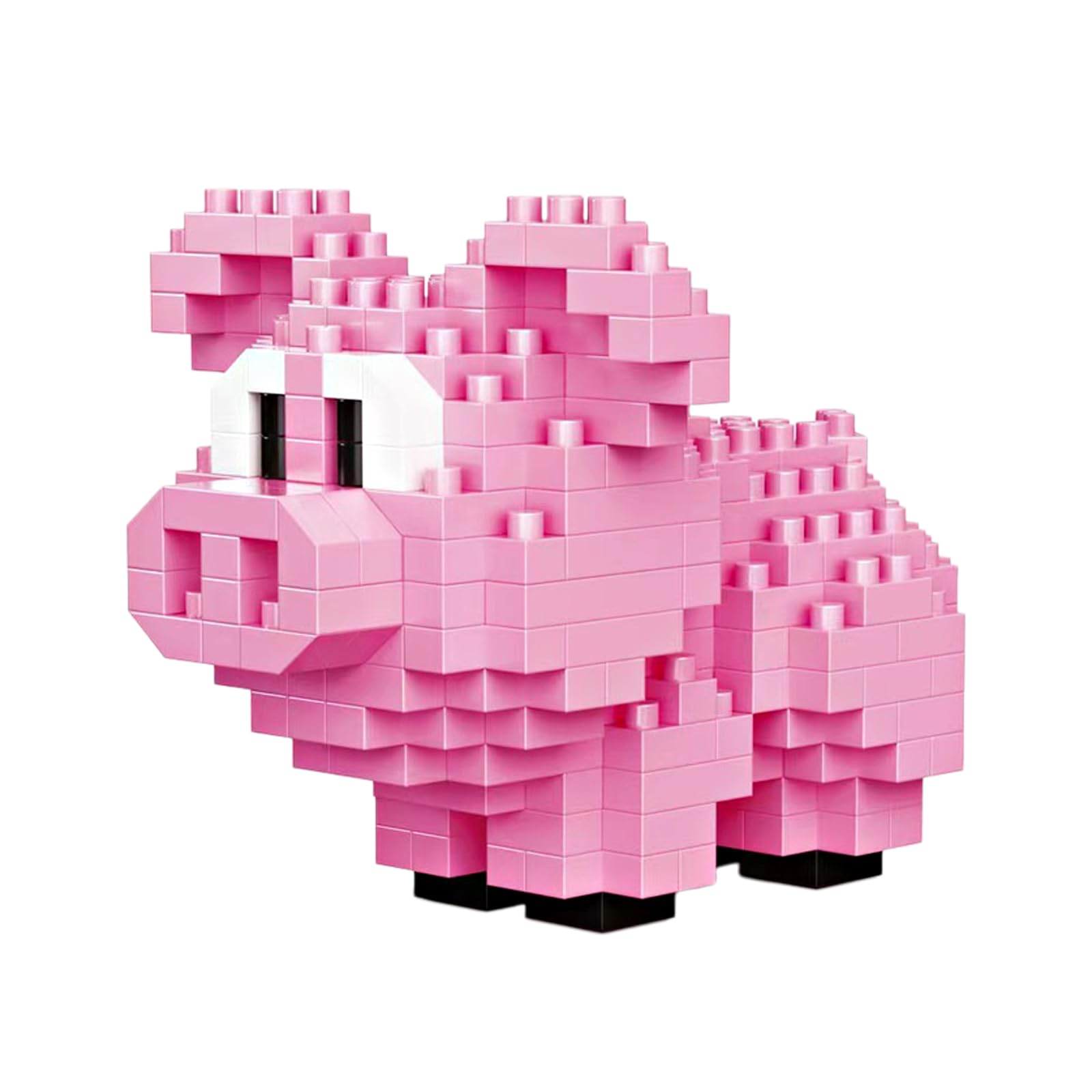 NOOLY Piglet Micro Building Blocks Set – 254 Pieces for Kids & Adults, Home/Office Decoration