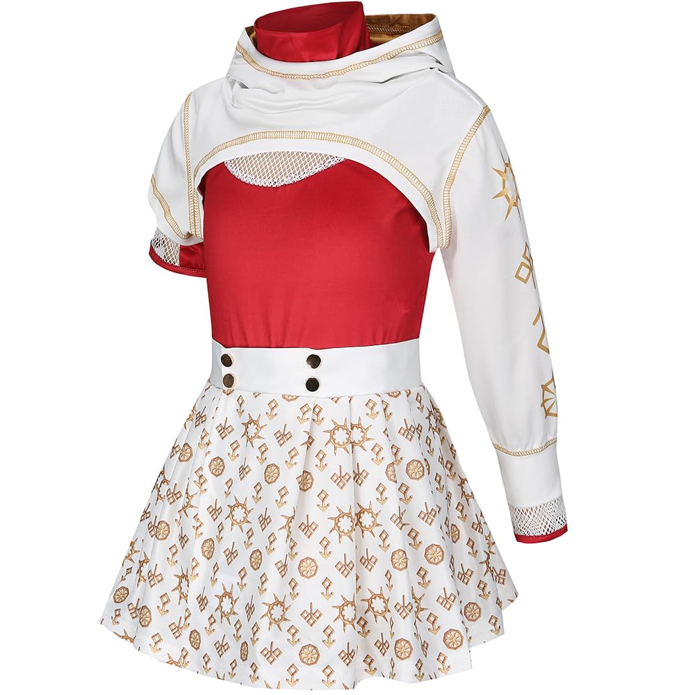 Nova Zombies Costume for Girls Daywalk Cheerleader Outfit with Bag and Accessories