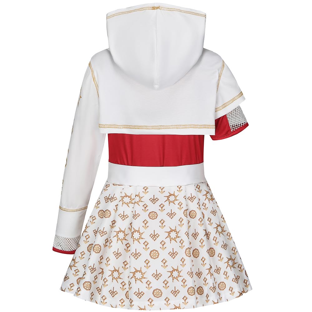 Nova Zombies Costume for Girls Daywalk Cheerleader Outfit with Bag and Accessories