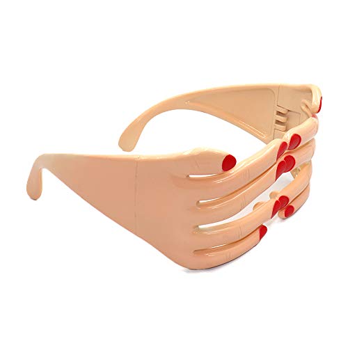 Novelty Finger-Shaped Glasses – Funny Eye Mask for Men & Women, Perfect for Birthday Party Costumes